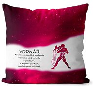Impar pillow Aquarius (21.1. - 20.2. ) - red - Pillow