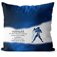 Impar pillow Aquarius (21.1. - 20.2. ) - blue - Pillow