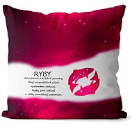 Impar pillow Pisces (21.2. - 20.3. ) - red - Pillow