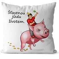 Impar pillow happy ride through life - Pillow