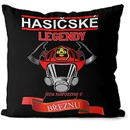 Impar pillow Firefighter legends - months - March - Pillow