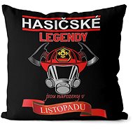 Impar pillow Firefighter legends - months - November - Pillow