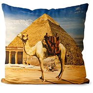 Impar pillow Camel at the pyramid - Pillow