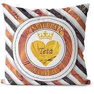 Impar pillow The best aunt - striped - Pillow