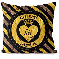 Impar pillow Best boss - striped - Pillow