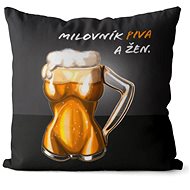Impar Pillow Beer Lover Women - Pillow