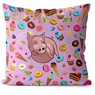 Impar pillow Eternally overfed - sweets - Pillow