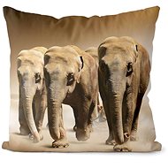 Impar pillow Herd of elephants - Pillow