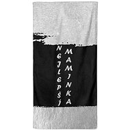 Impar osuška 100 × 170 cm Maminka – silver - Bath Towel