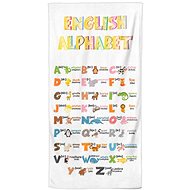 Impar osuška Alphabet – 70 × 140 cm - Bath Towel
