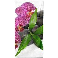  Impar Orchidej na kamenech 100 × 170 cm   - Bath Towel