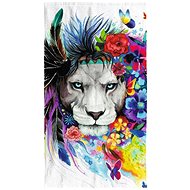 Impar Osuška Lev art, 70 × 140 cm - Bath Towel