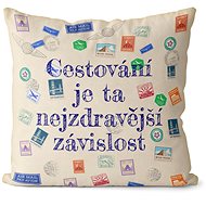 Impar Cestování je závislost - Pillow