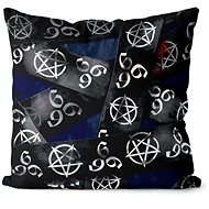 Impar Gothic ribbon, black - Pillow