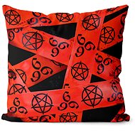 Impar Gothic ribbon, red - Pillow