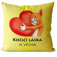 Impar Cat love is eternal - Pillow