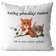 Impar Cats bring joy - Pillow