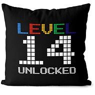 Impar Level unlocked, age 14 - Pillow
