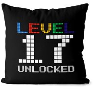 Impar Level unlocked, age 17 - Pillow
