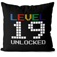 Impar Level unlocked, age 19 - Pillow