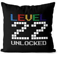 Impar Level unlocked, age 22 - Pillow