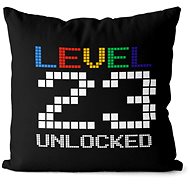Impar Level unlocked, age 23 - Pillow