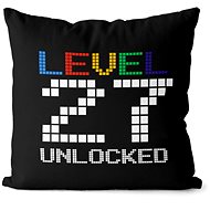 Impar Level unlocked, age 27 - Pillow