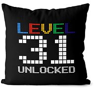 Impar Level unlocked, age 31 - Pillow