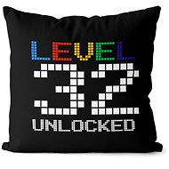 Impar Level unlocked, age 32 - Pillow