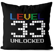 Impar Level unlocked, age 33 - Pillow