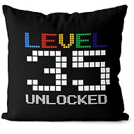 Impar Level unlocked, age 35 - Pillow