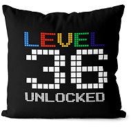 Impar Level unlocked, age 36 - Pillow