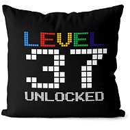 Impar Level unlocked, age 37 - Pillow