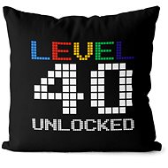 Impar Level unlocked, age 40 - Pillow