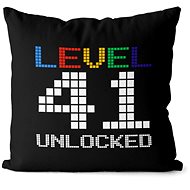 Impar Level unlocked, age 41 - Pillow