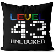 Impar Level unlocked, age 43 - Pillow