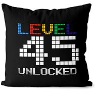 Impar Level unlocked, age 45 - Pillow