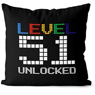 Impar Level unlocked, age 51 - Pillow