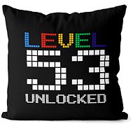Impar Level unlocked, age 53 - Pillow
