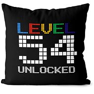 Impar Level unlocked, age 54 - Pillow
