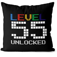 Impar Level unlocked, age 55 - Pillow