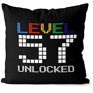 Impar Level unlocked, age 57 - Pillow