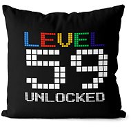 Impar Level unlocked, age 59 - Pillow