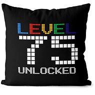 Impar Level unlocked, age 75 - Pillow