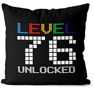 Impar Level unlocked, age 76 - Pillow