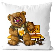 Impar Alcoholic Bear - Pillow