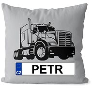 Impar SPZ se jménem, černý kamion, Petr - Pillow