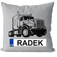 Impar SPZ se jménem, černý kamion, Radek - Pillow