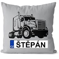 Impar SPZ se jménem, černý kamion, Štěpán - Pillow