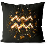 Impar Sign Symbol, Aquarius (21.1., 20.2. ) - Pillow
